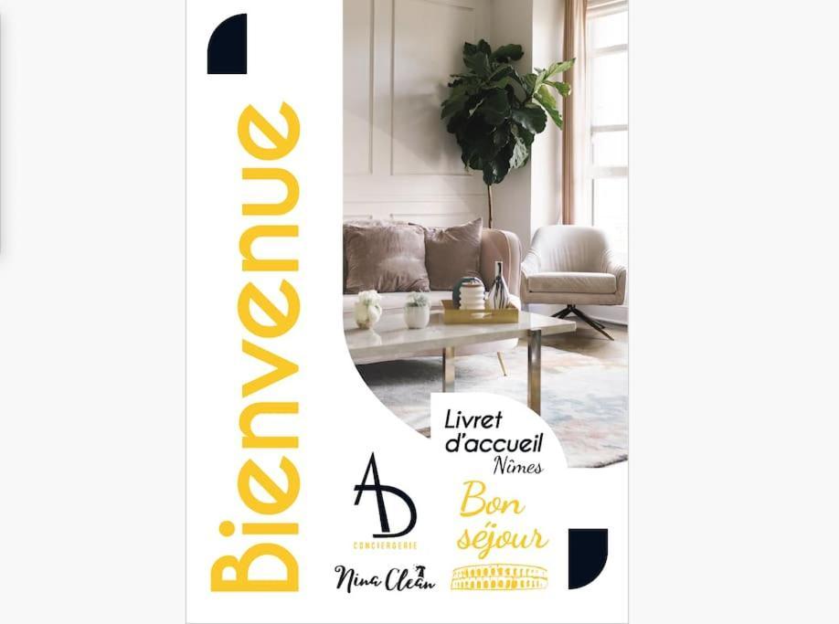 Apartament L'Historien - Avec Balcon Coeur De Nîmes Zewnętrze zdjęcie